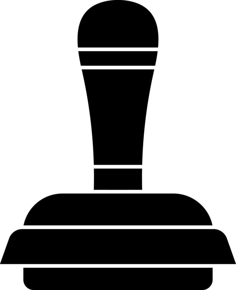 glyph postzegel icoon of symbool. vector