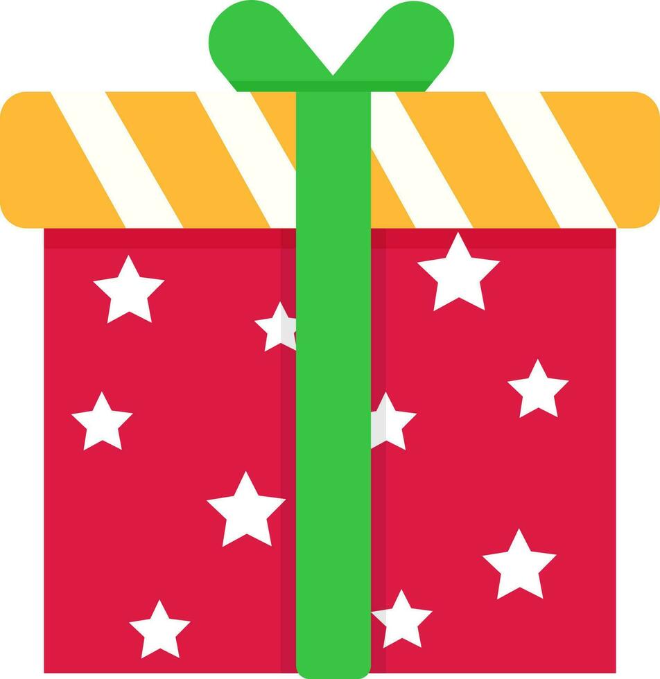 illustratie van kleurrijk geschenk doos. vector