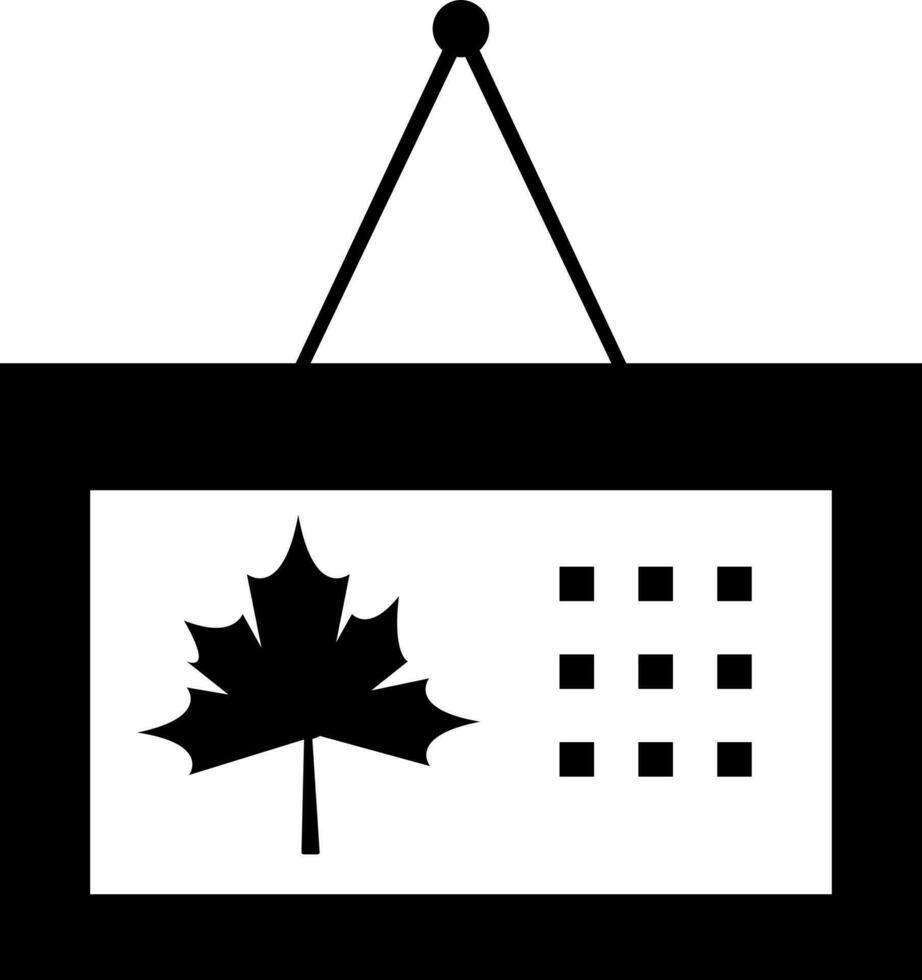 vector herfst teken of symbool.