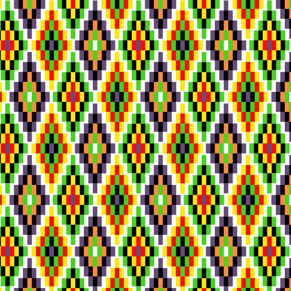 Afrikaanse stijl naadloos patroon vector