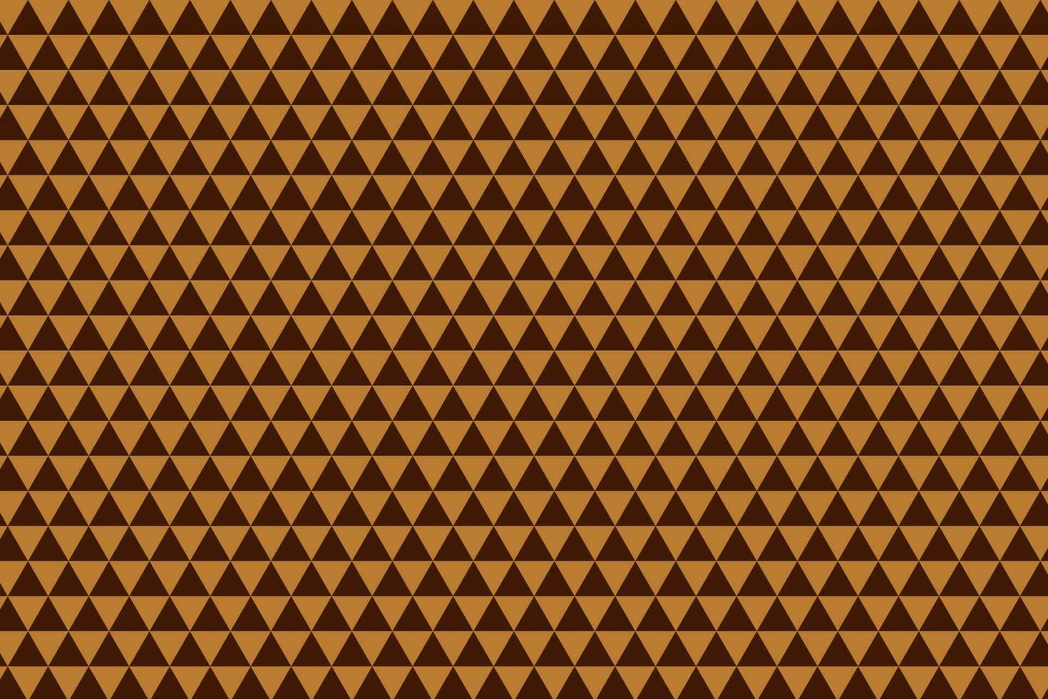 meetkundig bruin hipster driehoek naadloos patroon. abstract driehoek vector achtergrond.