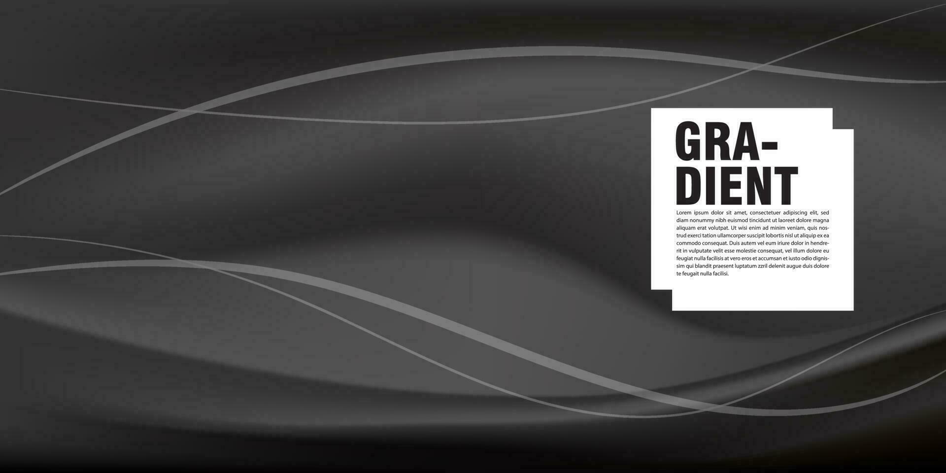 abstract achtergrond glad zwart helling maas Golf ontwerp. zacht achtergrond sjabloon vector