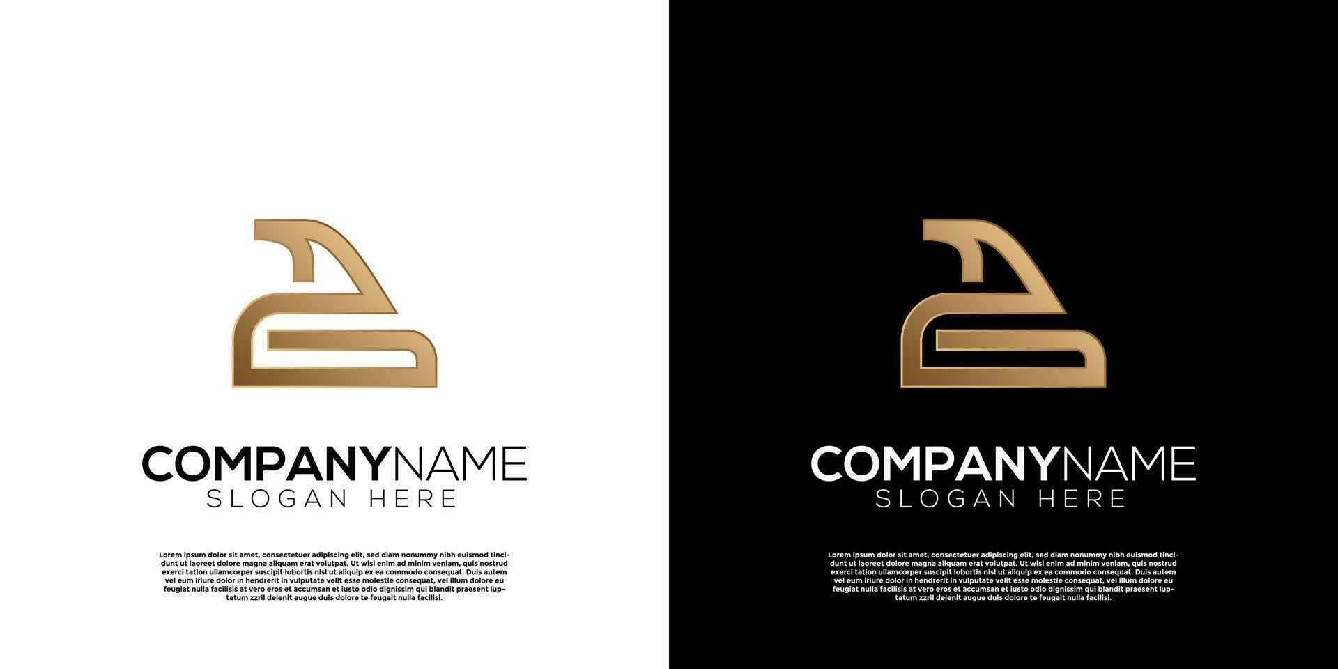 vector gouden vogel g brief logo. creatief logo inspiratie