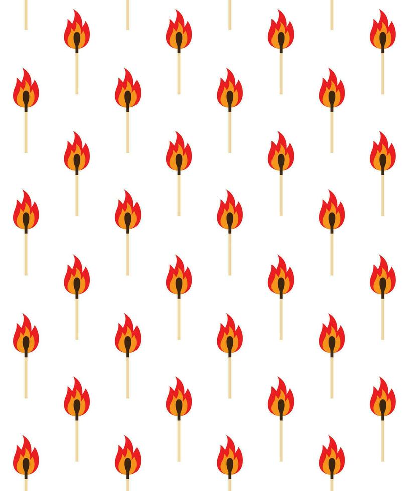vector naadloos patroon van vlak brandend bij elkaar passen