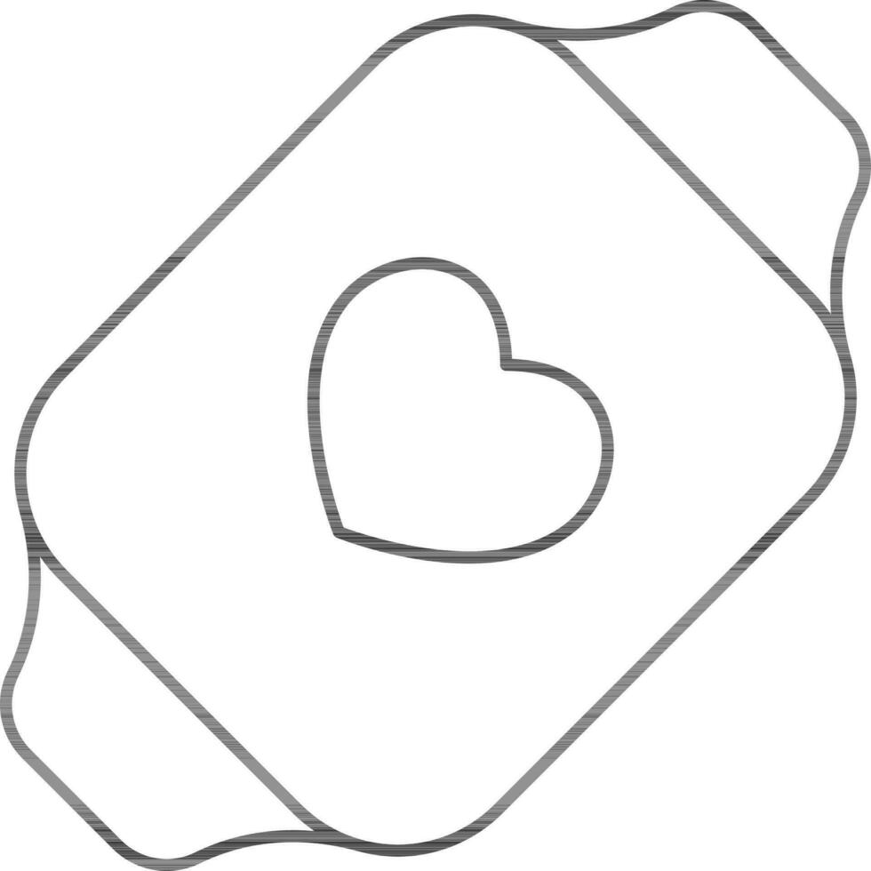 polshorloge icoon in zwart lijn kunst. vector