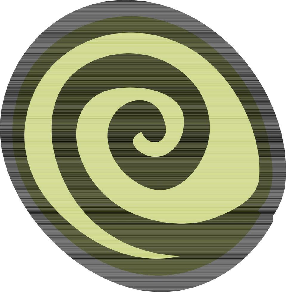 snoep icoon of illustratie in groen kleur. vector