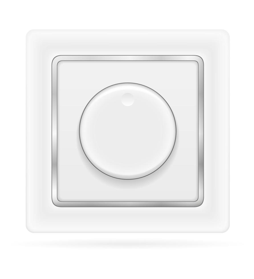 stopcontact voor elektriciteit binnenshuis voorraad vectorillustratie geïsoleerd op een witte achtergrond vector