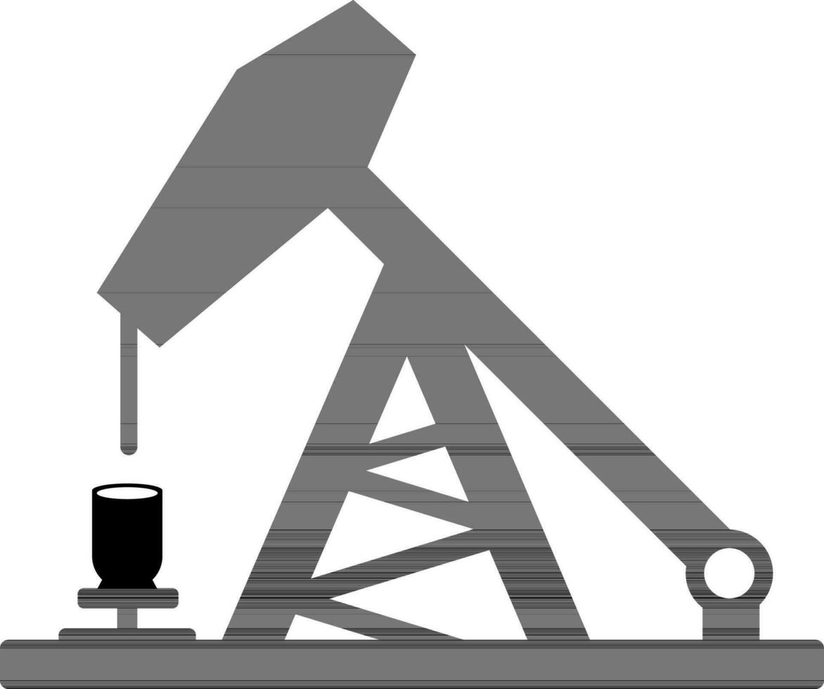 schommelen machine kraan icoon. vector