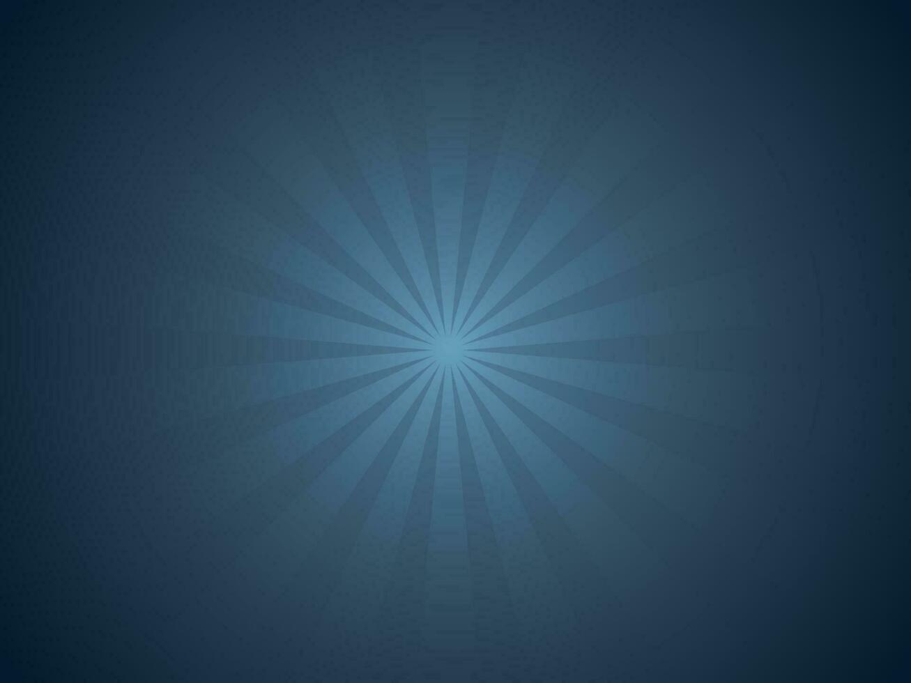 abstract blauw zon stralen achtergrond. vector