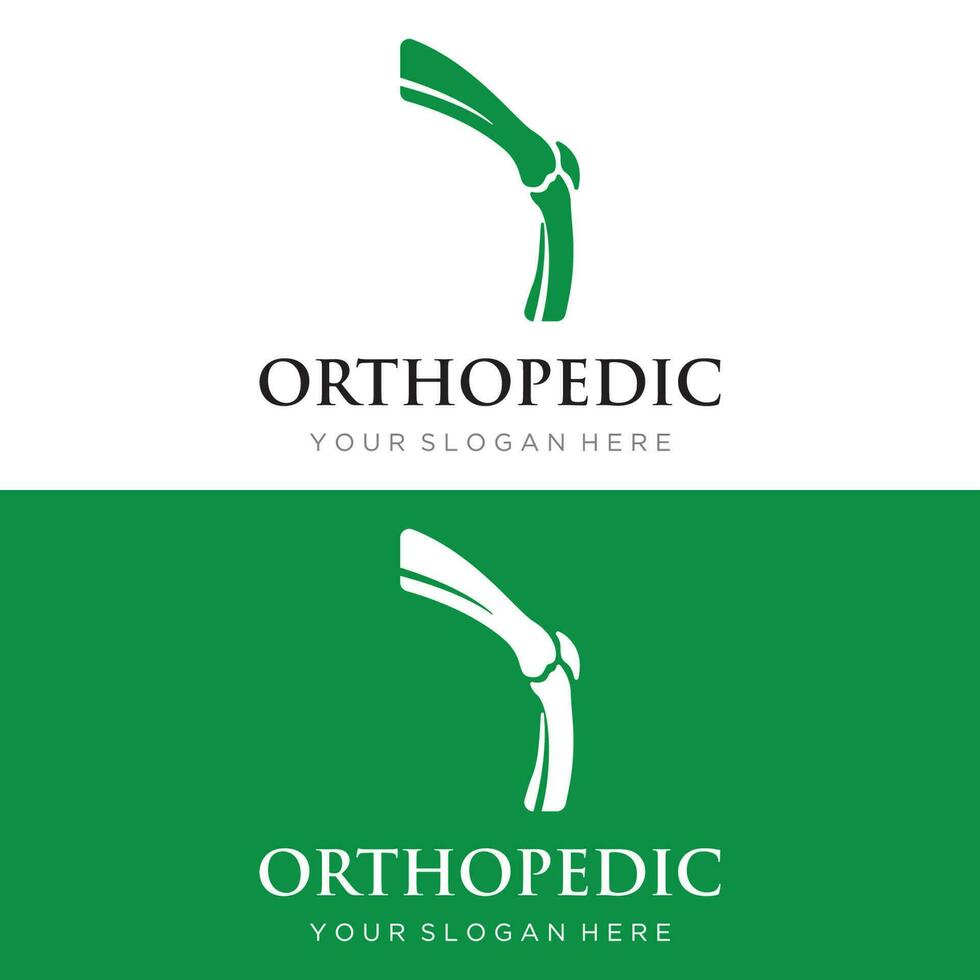 bot of orthopedische logo sjabloon ontwerp voor bot zorg en bot Gezondheid. vector