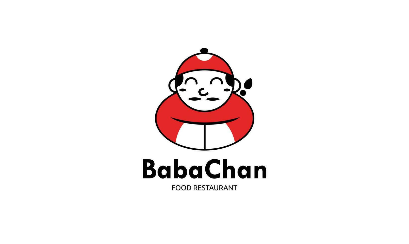 Chinese voedsel logo ontwerp vector