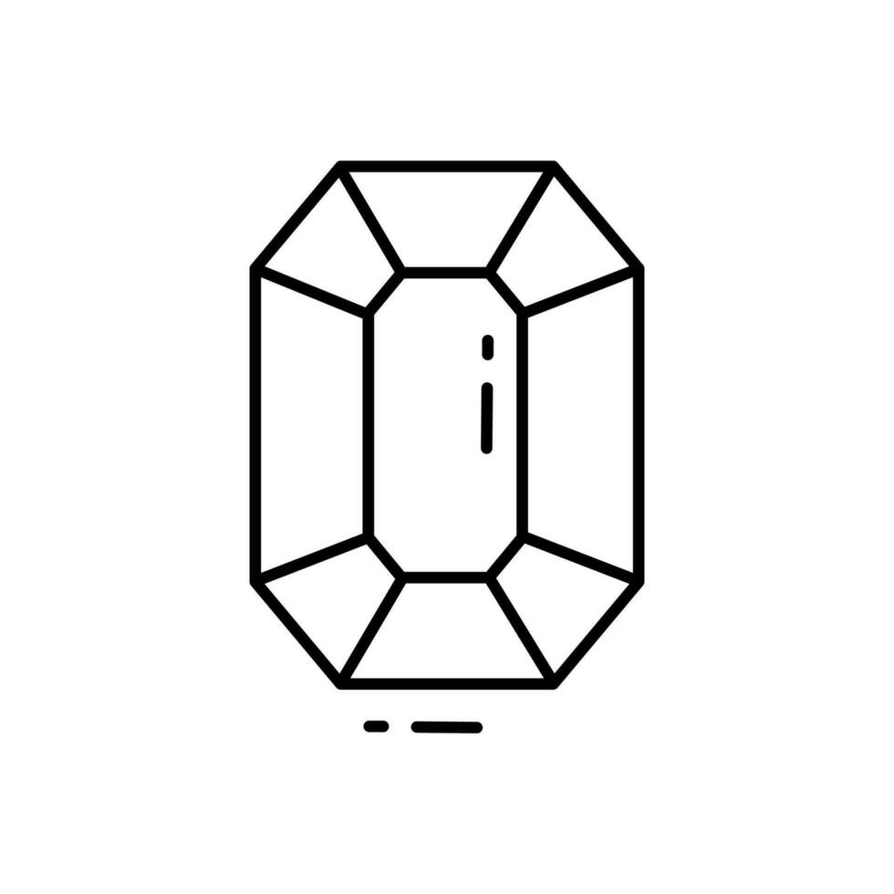 illustratie vector grafisch van de diamant