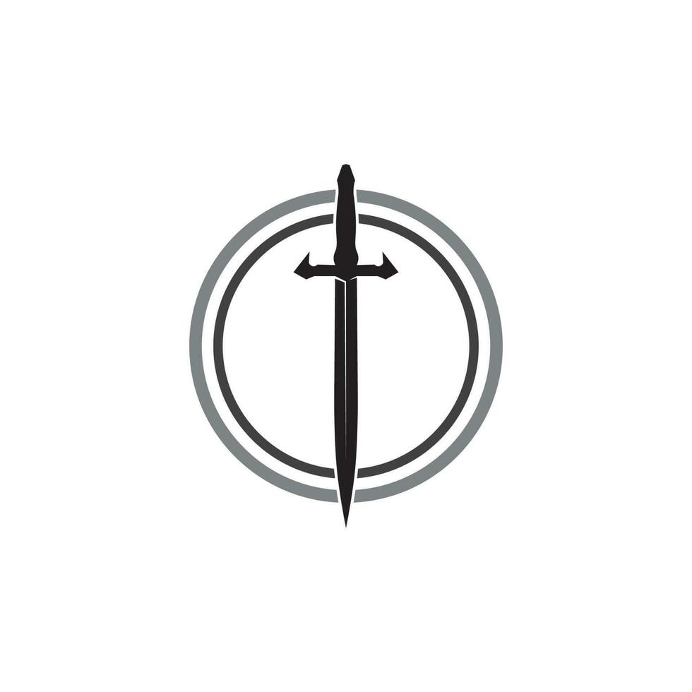 kruis Zwaarden, sabel en blad logo icoon vlak gemakkelijk vector symbool en bonus icoon