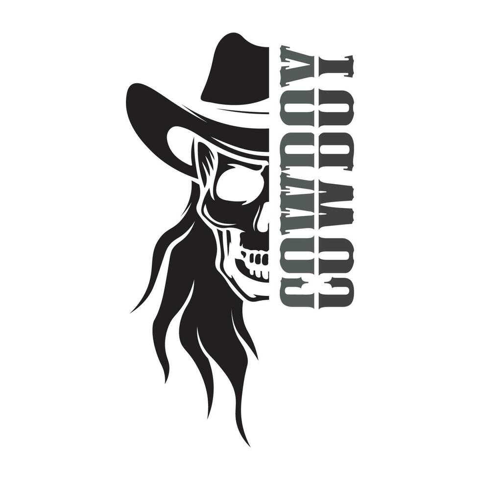 cowboyhoed logo pictogram vector ontwerpsjabloon