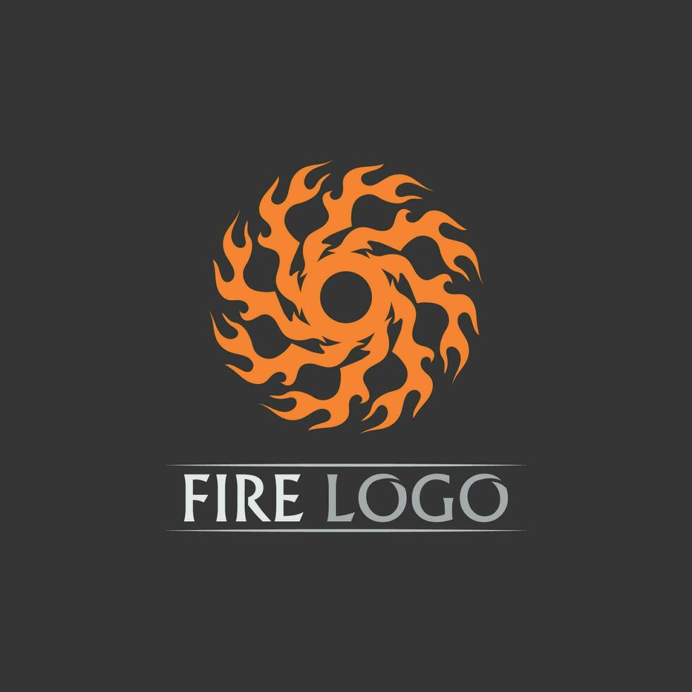 brand logo en pictogram, hete vlammende element vector vlam illustratie ontwerp energie, warm, waarschuwing, koken teken, logo, pictogram, licht, macht warmte