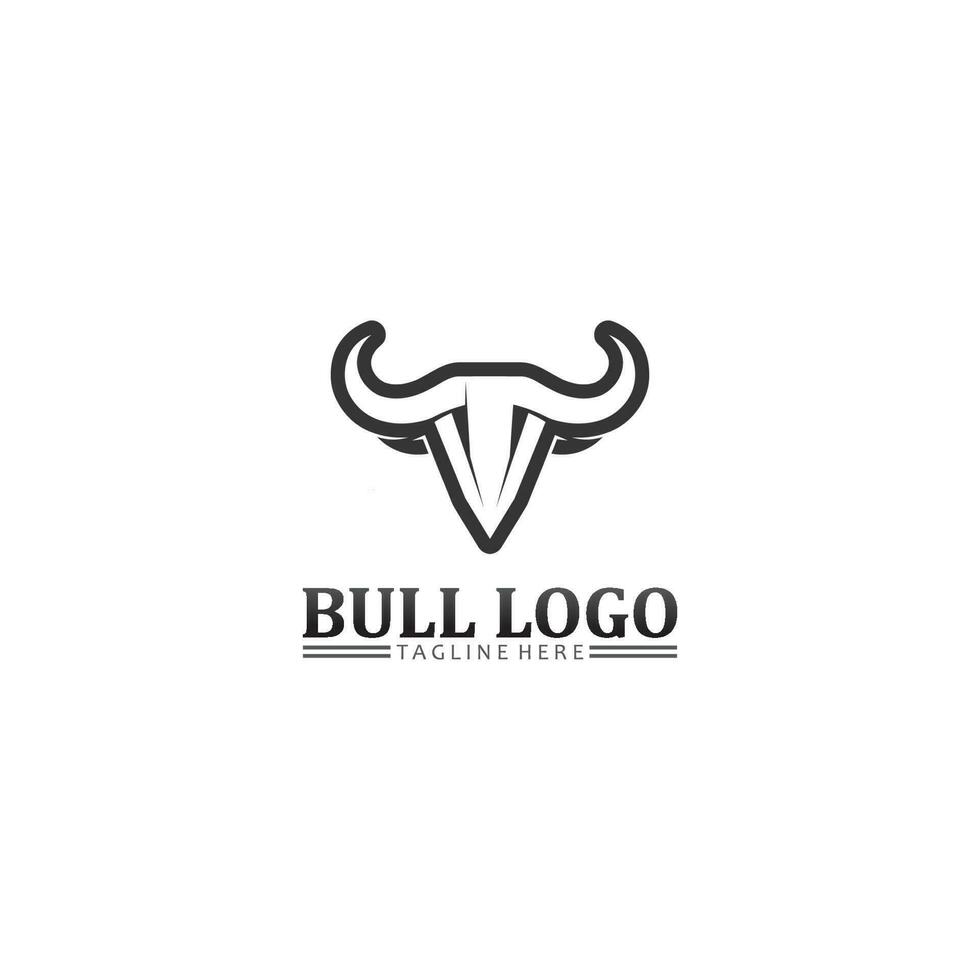 stier buffel hoofd, koe, dierlijke mascotte logo ontwerp vector voor sport hoorn buffel, dier, zoogdieren, hoofd logo, wild, matador