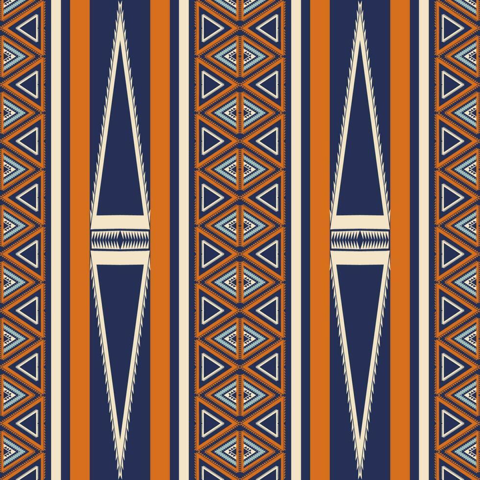 aztec kleurrijk meetkundig patroon. aztec kilim kleurrijk meetkundig strepen naadloos patroon. etnisch meetkundig patroon gebruik voor kleding stof, textiel, huis decoratie elementen, bekleding, inpakken, enz. vector