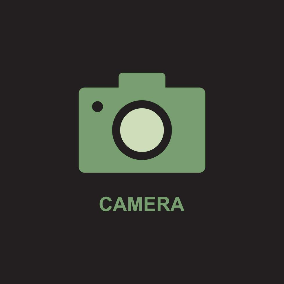 camera pictogram vectorillustratie vector