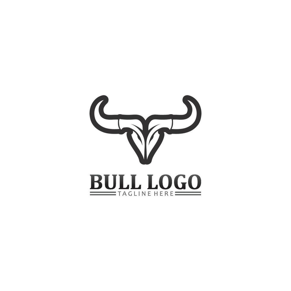 stier buffel hoofd, koe, dierlijke mascotte logo ontwerp vector voor sport hoorn buffel, dier, zoogdieren, hoofd logo, wild, matador