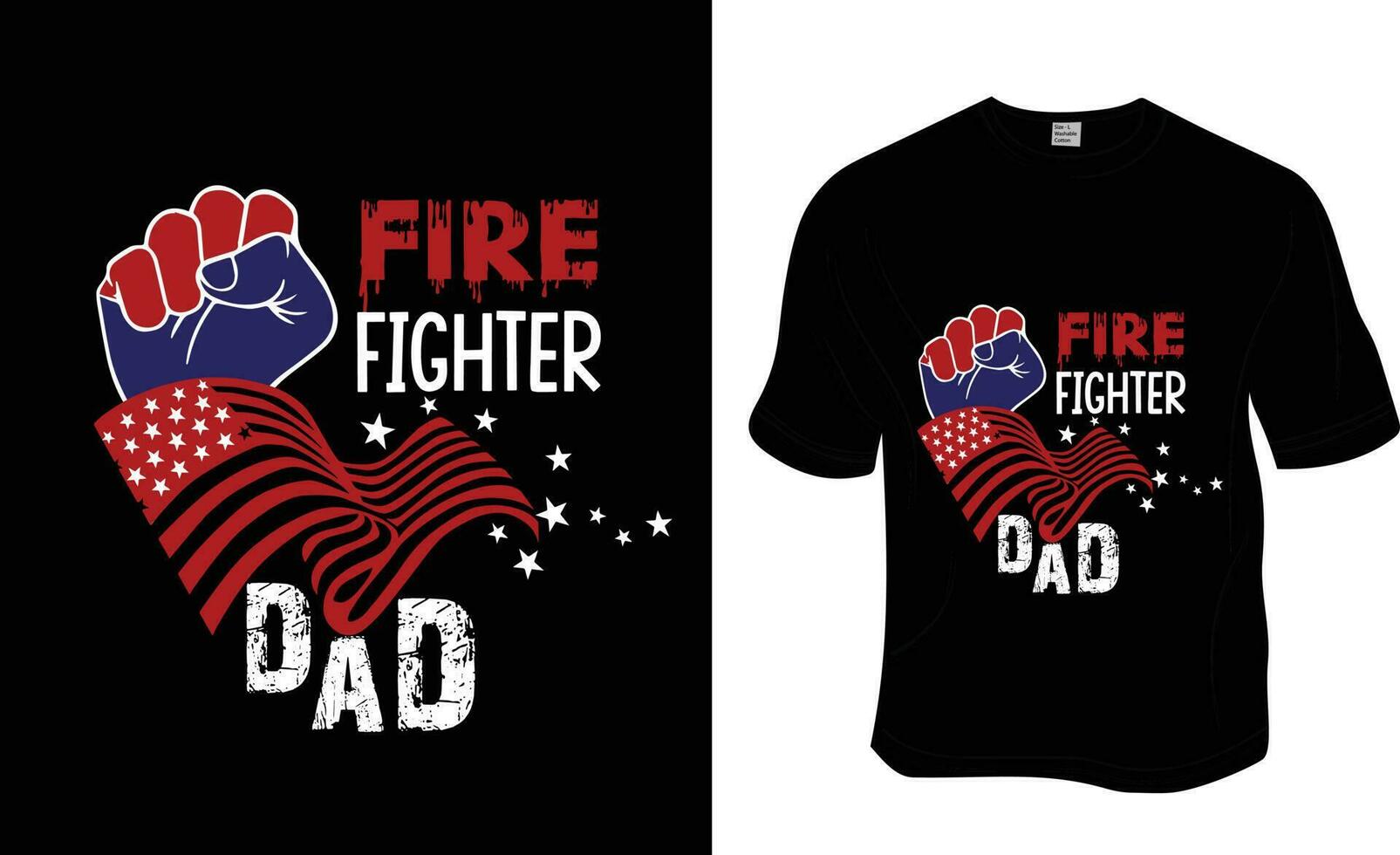 brandweerman pa, onafhankelijkheid dag, vissen, vader dag, vader minnaar t-shirt ontwerp. klaar naar afdrukken voor kleding, poster, en illustratie. modern, gemakkelijk, belettering. vector