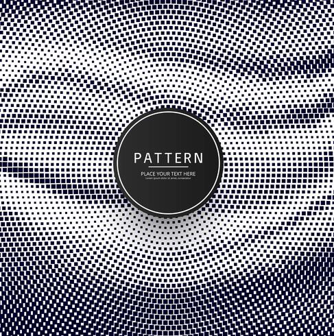 Modern halftone puntpatroonontwerp vector