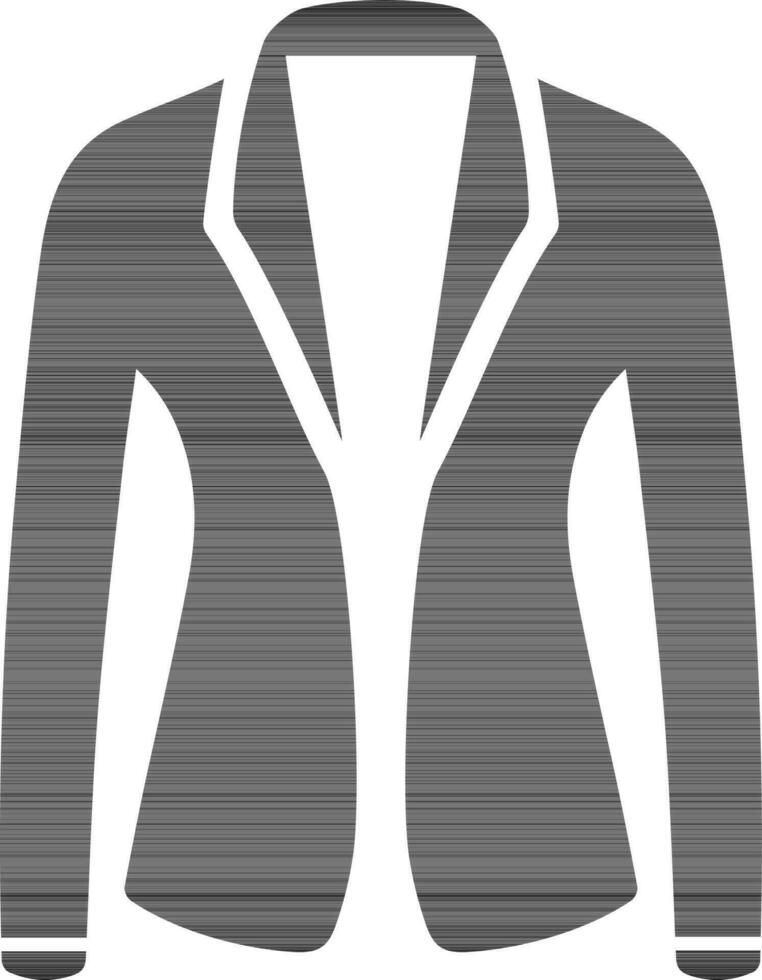 dik illustratie van een jasje. vector