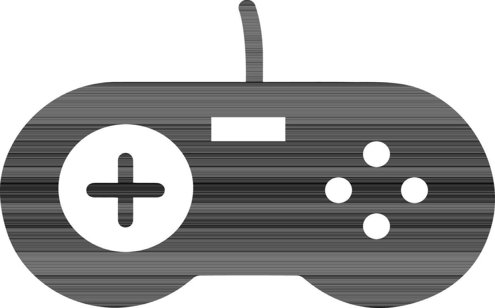 illustratie van een spel controleur. vector