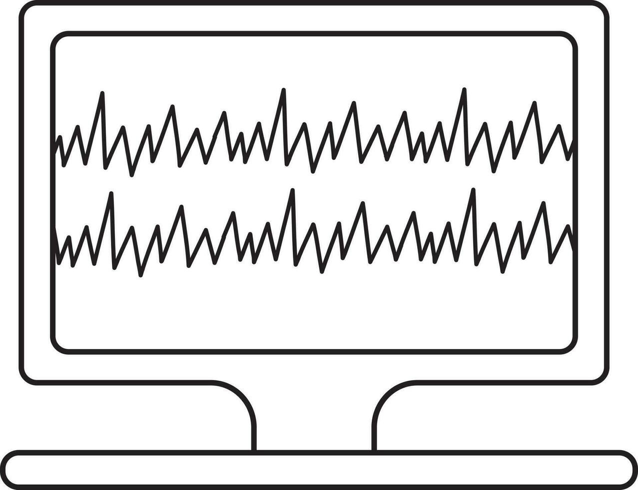 mechanisch ventilatie in zwart lijn kunst illustratie. vector