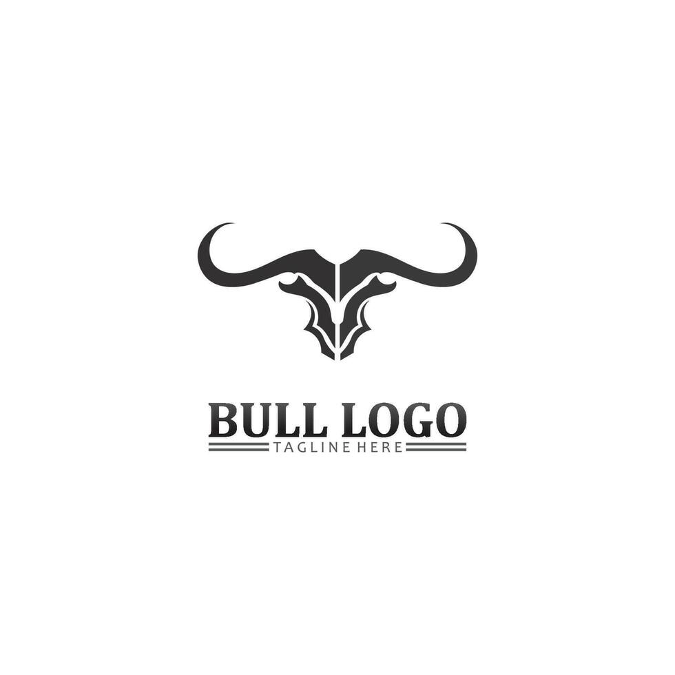 stier buffel hoofd, koe, dierlijke mascotte logo ontwerp vector voor sport hoorn buffel, dier, zoogdieren, hoofd logo, wild, matador