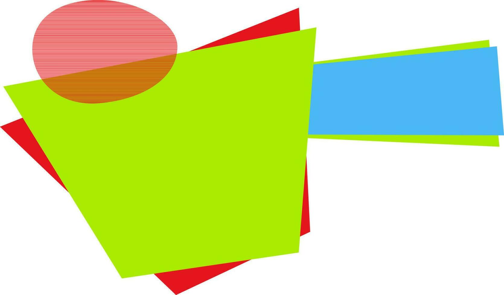 kleurrijk papier banier of label ontwerp. vector