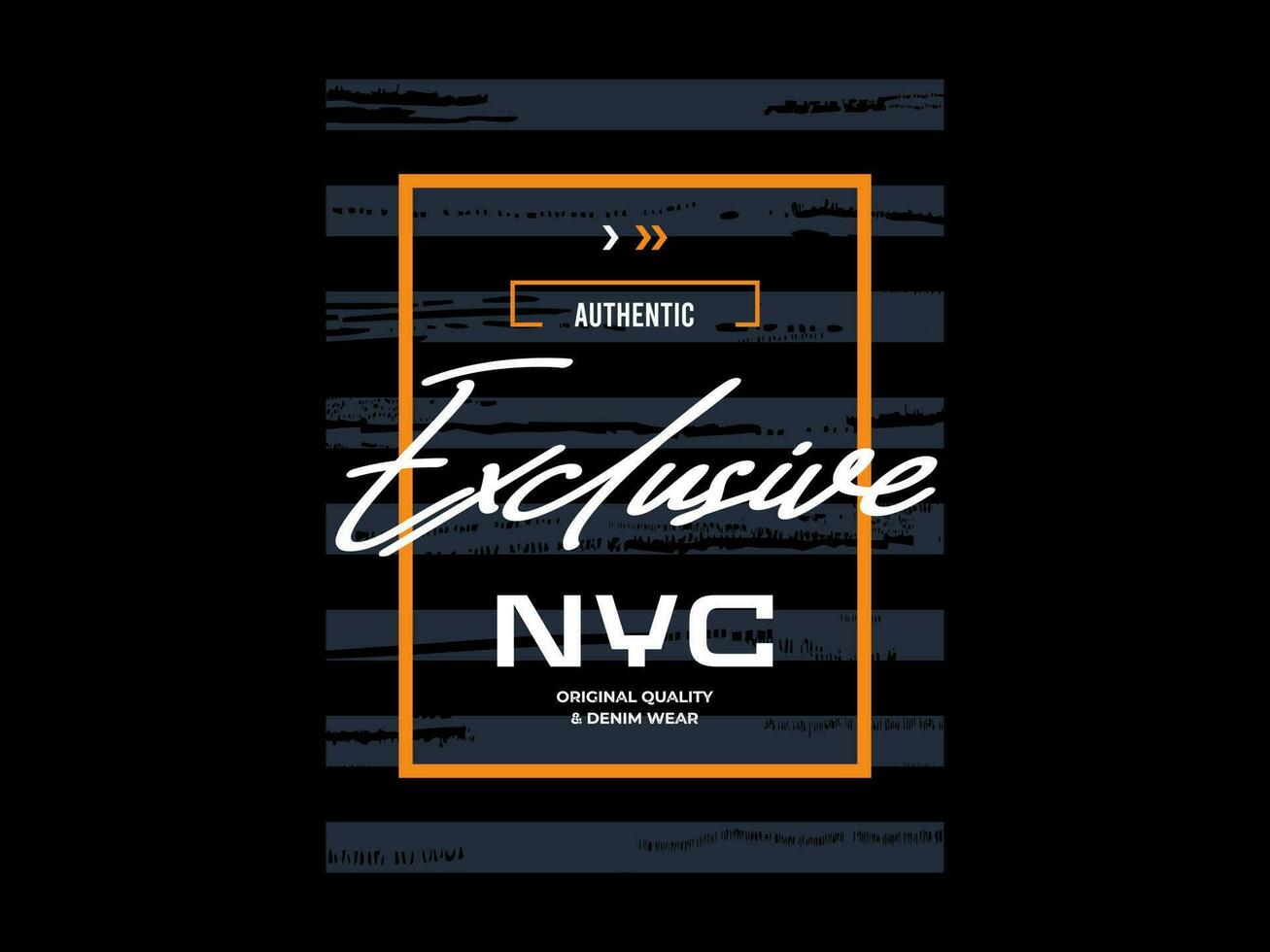 ontwerp t-shirt streetwear kleding exclusief nyc vector typografie perfect voor modern kleding