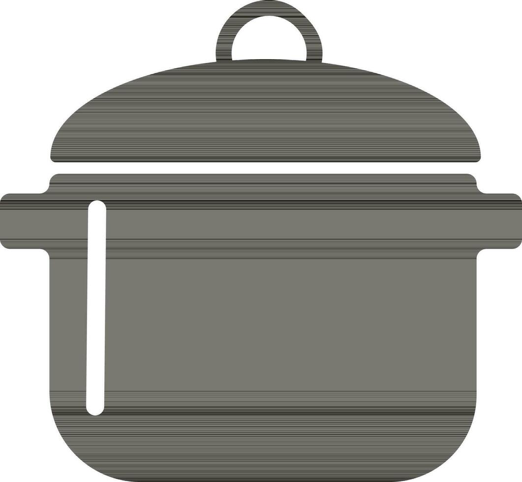 illustratie van een Koken pot. vector