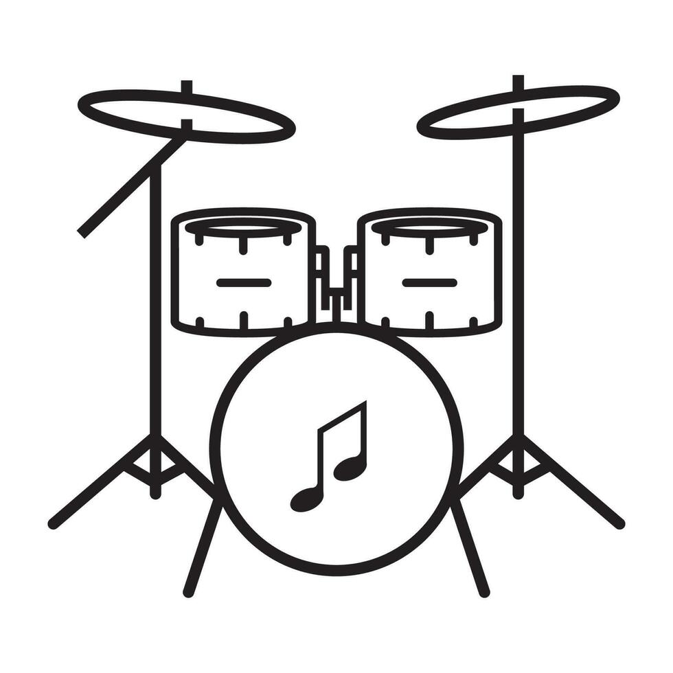 icoon drums vector