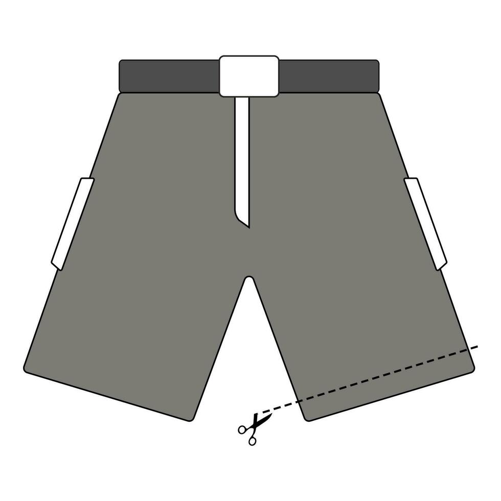 broek vector element ontwerp