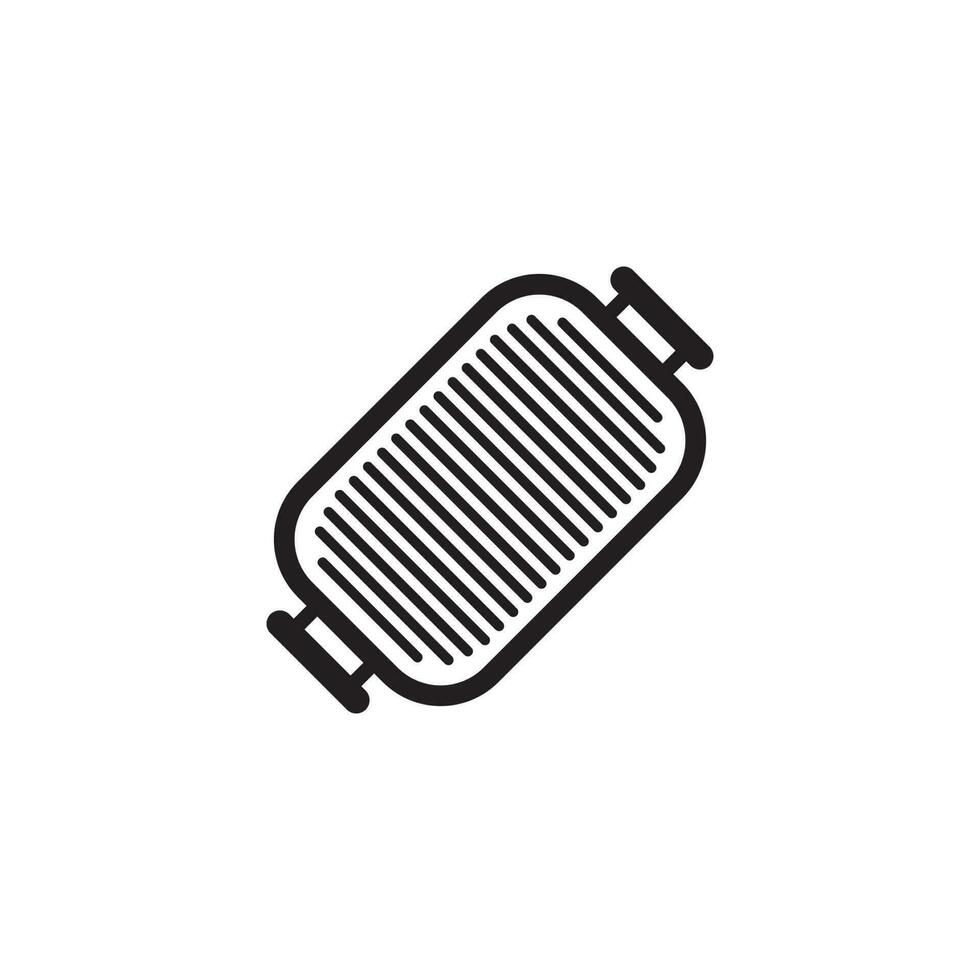 barbecue grill icoon vector