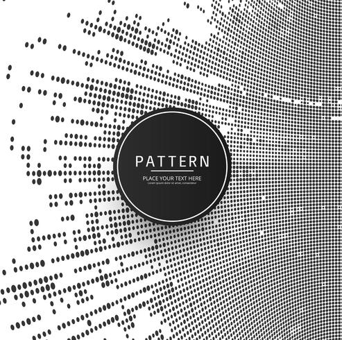 moderne halftone patroon achtergrond vector