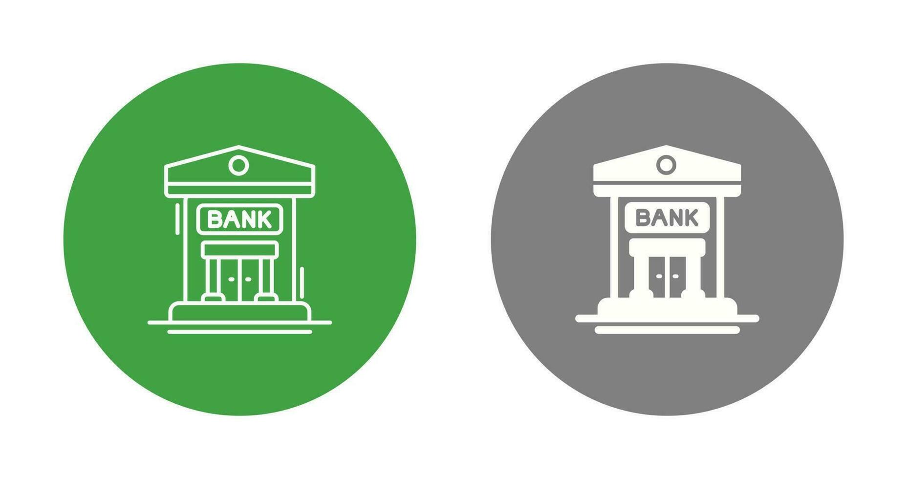 bank vector pictogram