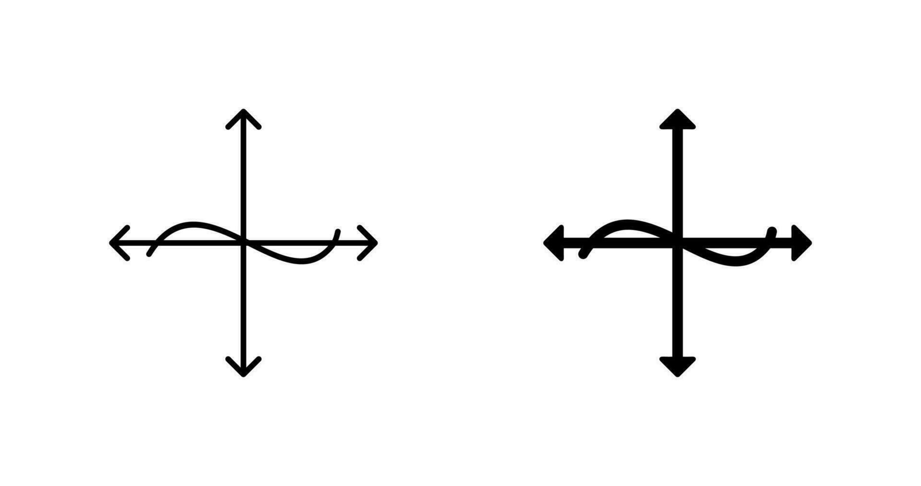 uniek diagram vector icoon