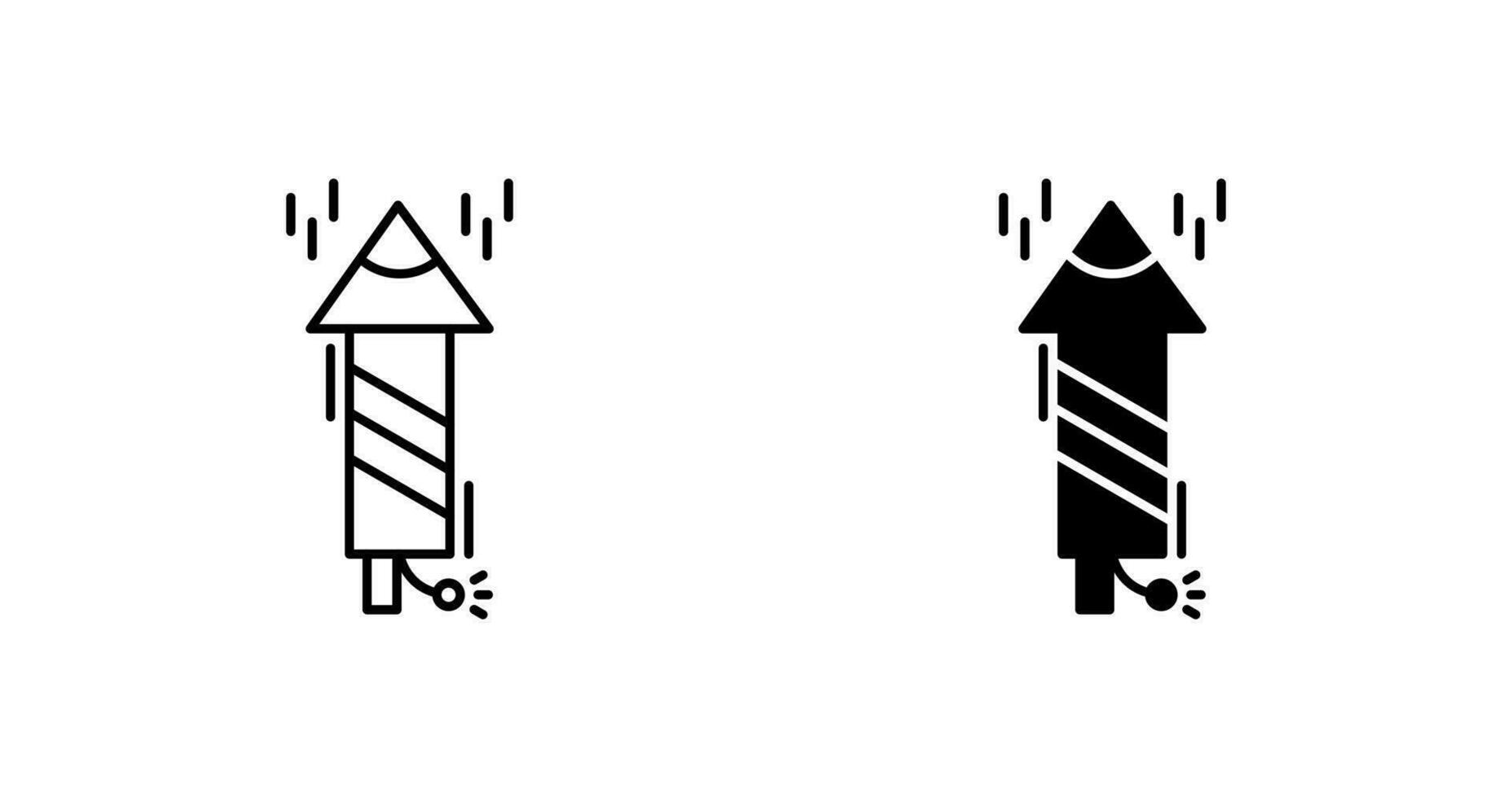 vuurwerk vector pictogram