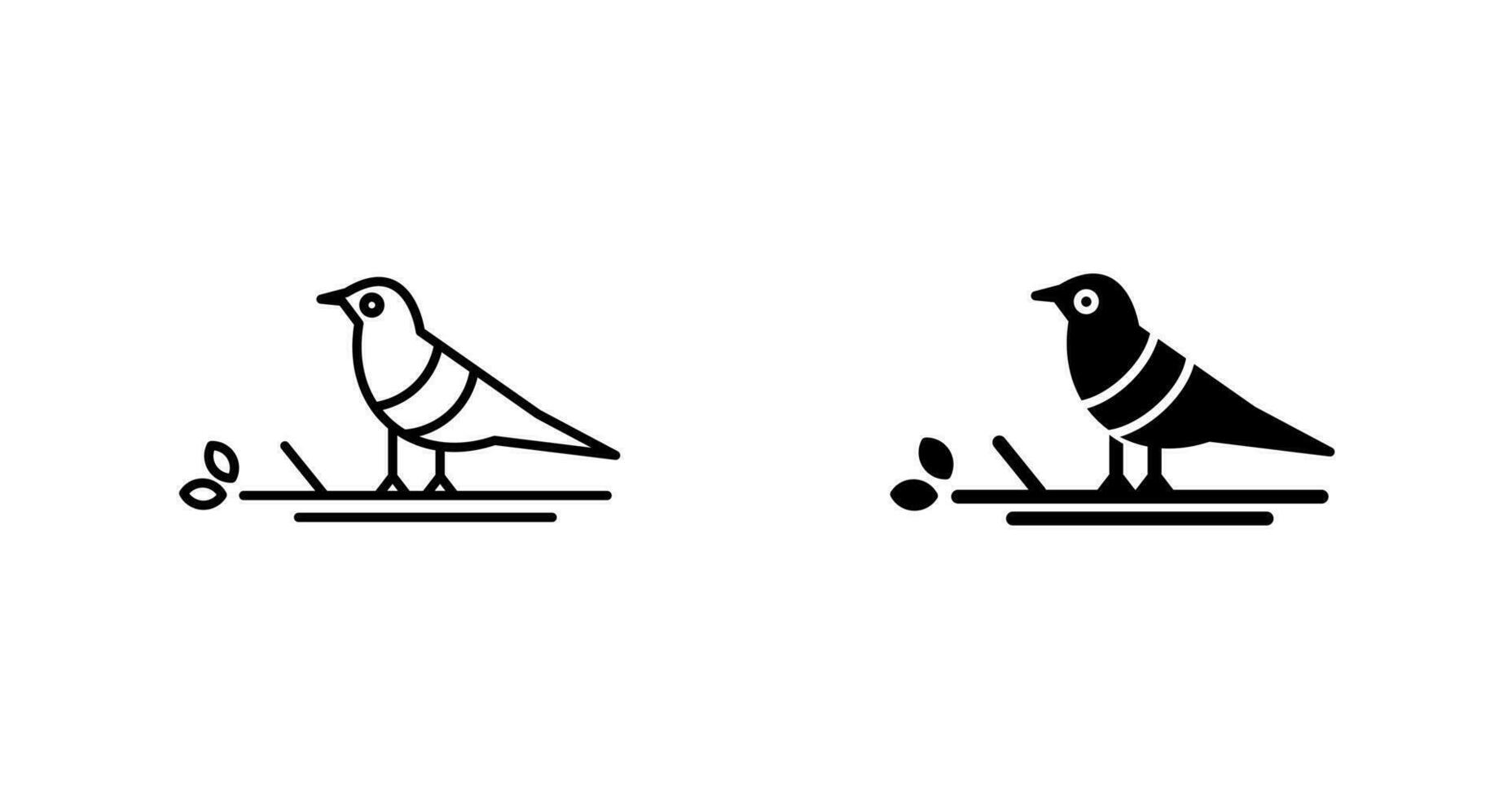 vogel vector pictogram