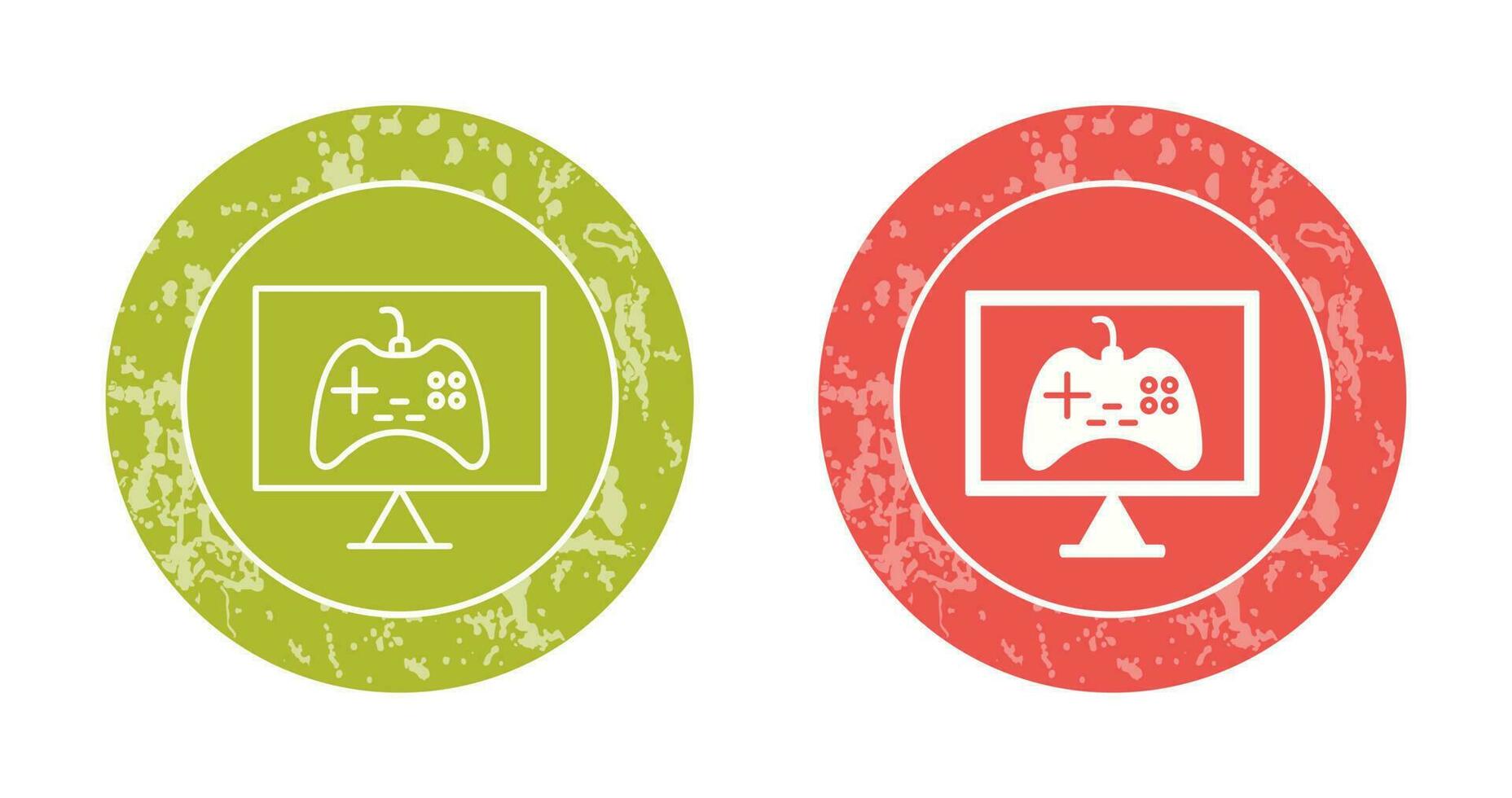 uniek online spellen vector icoon