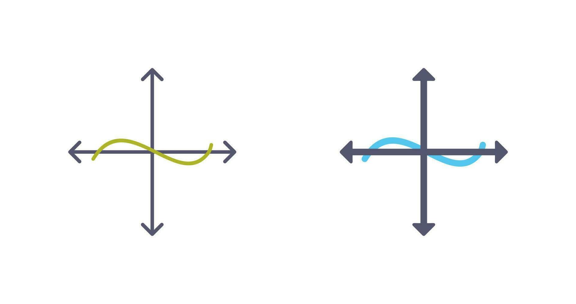 uniek diagram vector icoon