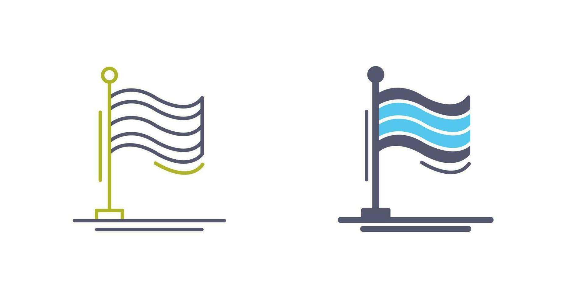 vlag vector pictogram