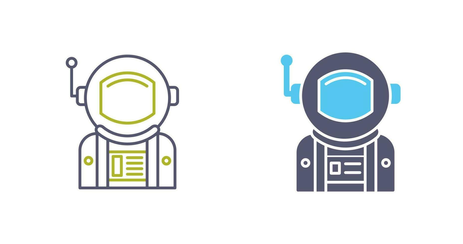 astronaut vector icoon