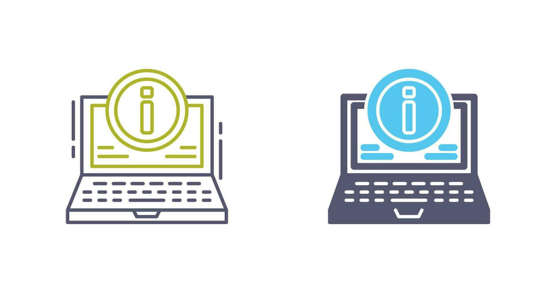 laptop vector pictogram