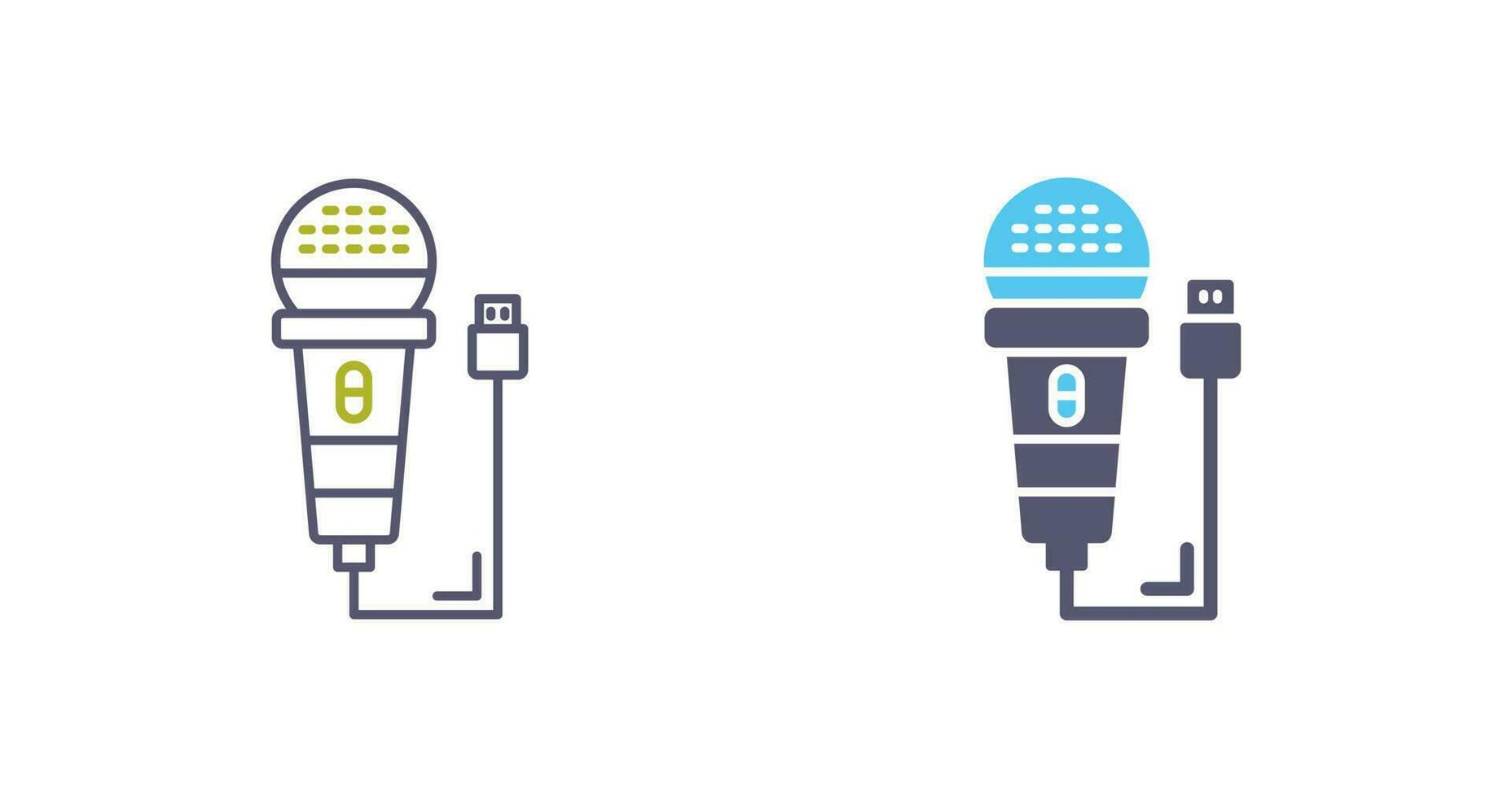 microfoon vector pictogram