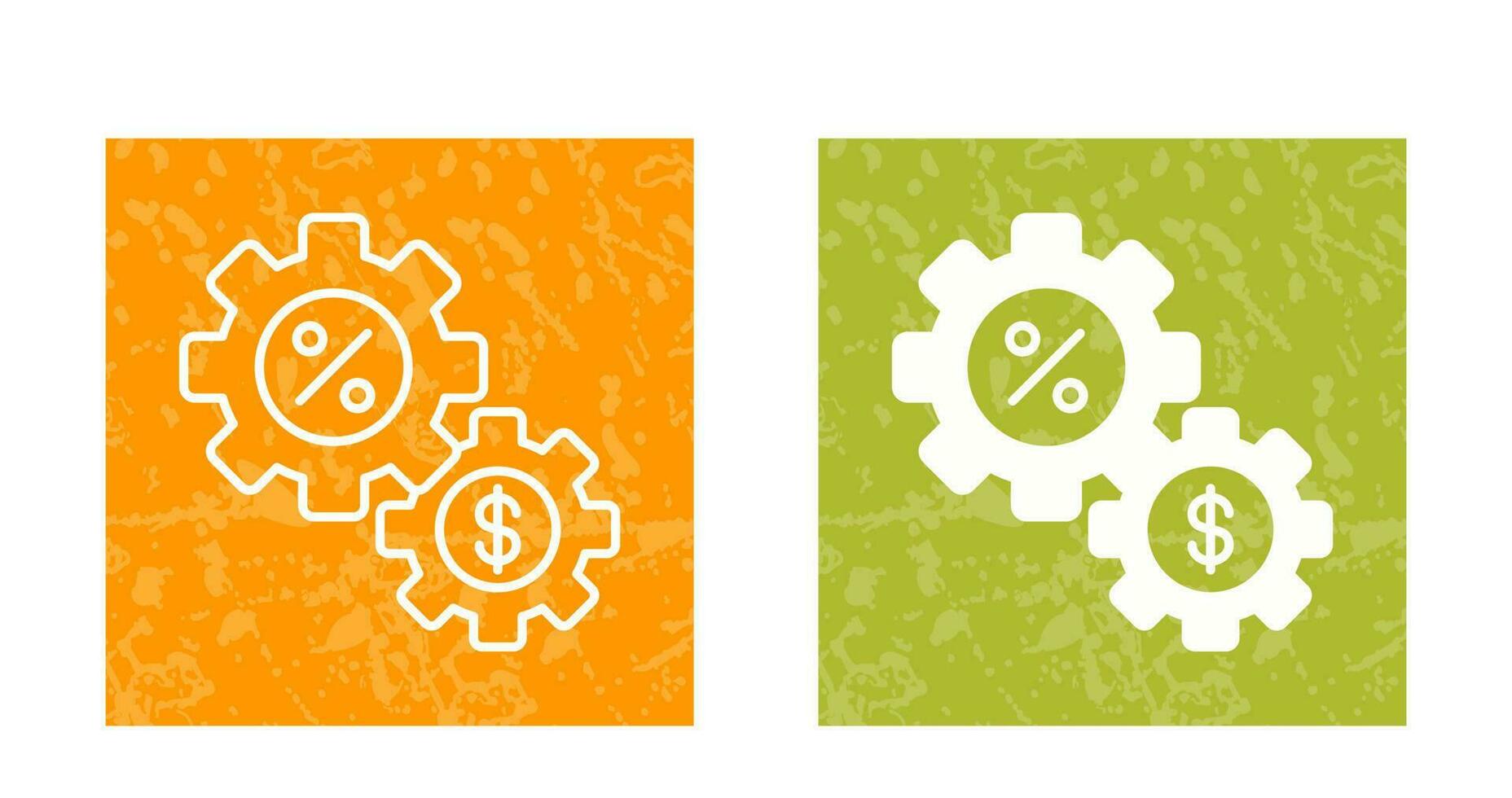 tandwiel vector pictogram