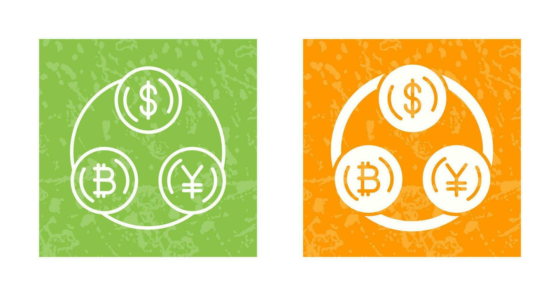 valuta wisselen vector pictogram