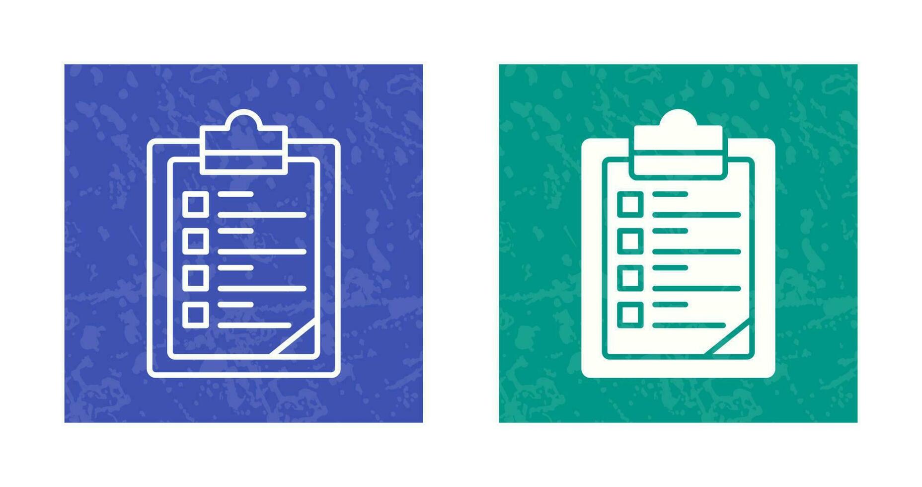 Klembord vector pictogram