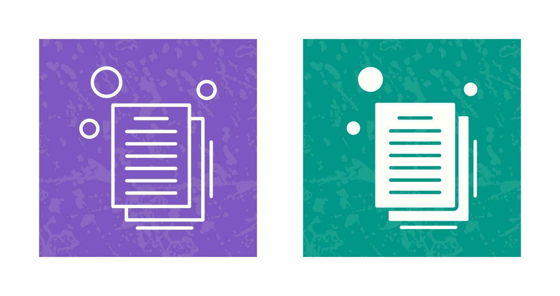 document vector pictogram